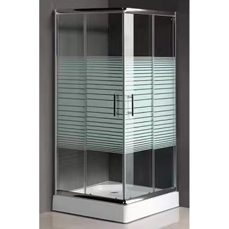 Square 6mm inner sliding door/sliding door shower room enclosure