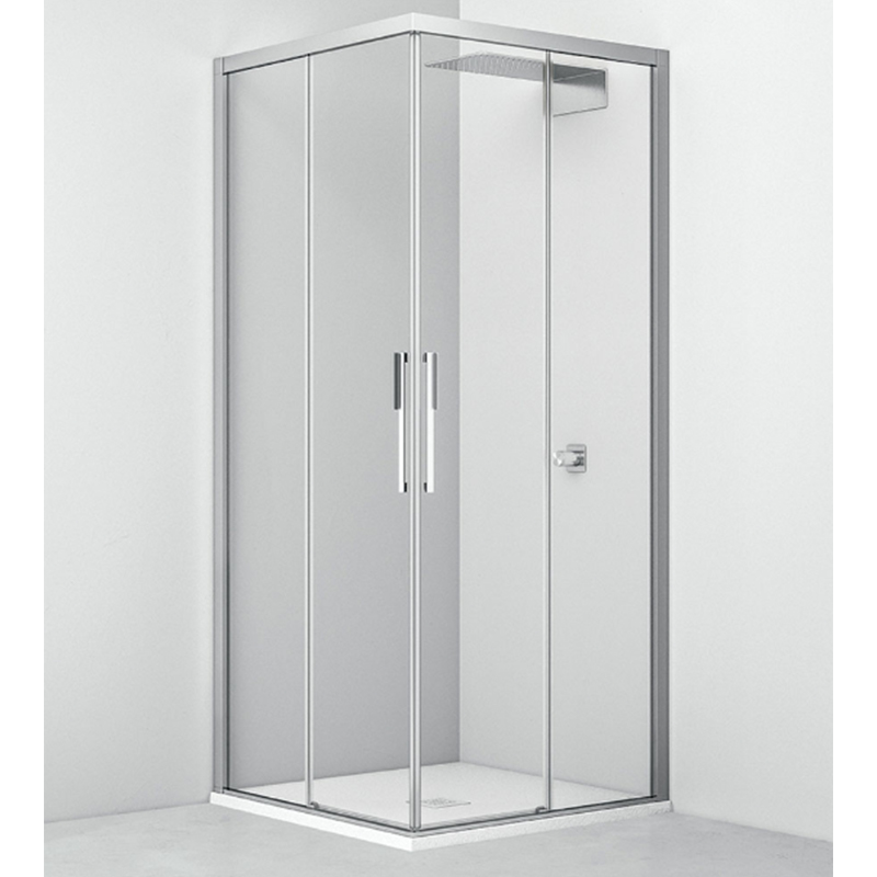 Square 6mm inner sliding door/sliding door shower room enclosure