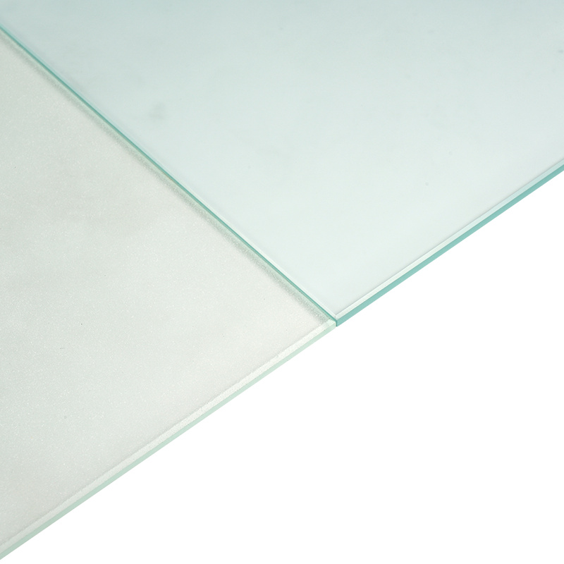 The surface can be sprayed with oil sand and frosted translucent glass sandblasting process